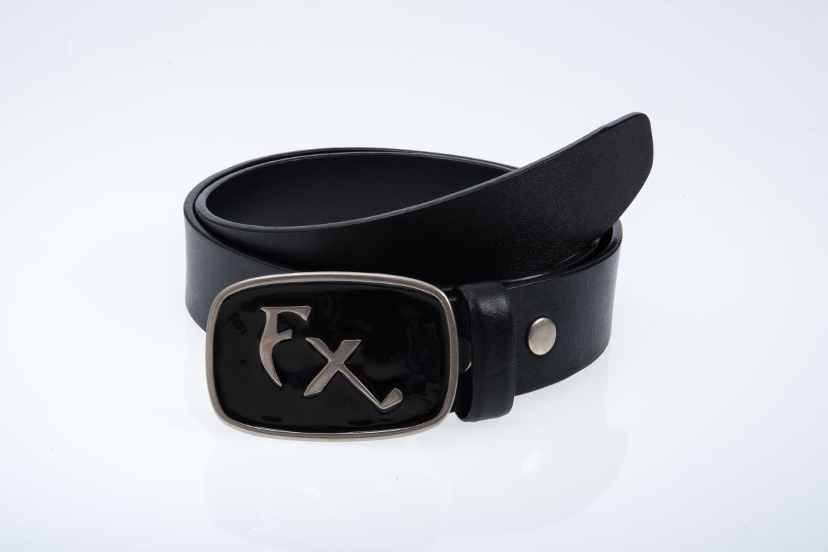 FX Leather Belt & Buckle White